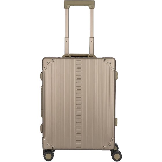 Aleon Walizka kabinowa Traveler International z 4 kółkami, Aluminium, 55 cm