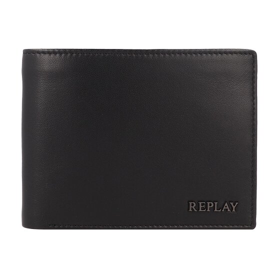 Replay Portfel Ochrona RFID Skórzany 13 cm
