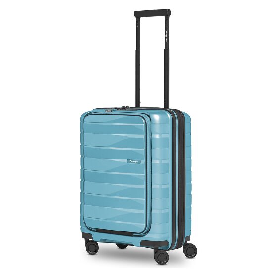 Bergpfeil Travel 4 kółka Walizka kabinowa 55 cm Komora na laptopa z funkcją poszerzenia