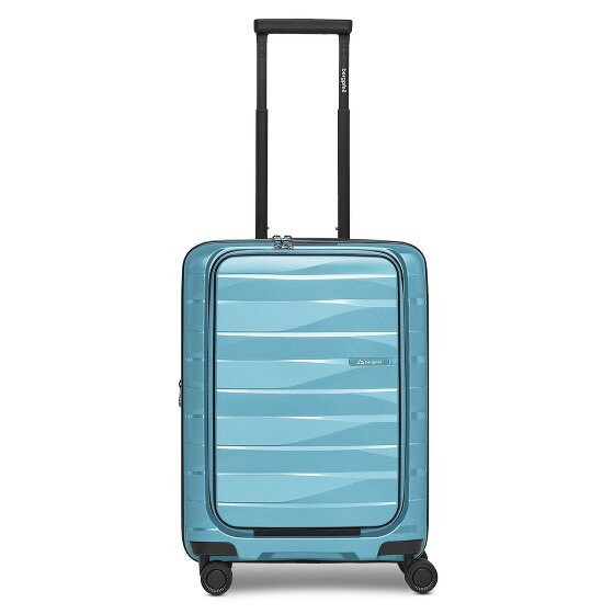Bergpfeil Travel 4 kółka Walizka kabinowa 55 cm Komora na laptopa z funkcją poszerzenia
