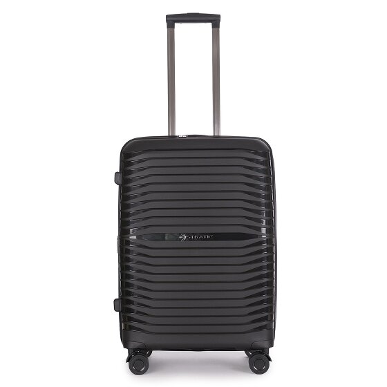 Stratic Bright+ 4 kółka Walizka M 66 cm z plisą rozprężną