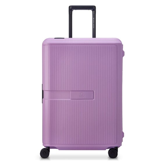 Delsey Paris x United Colors of Benetton Colour Block Hardside 4-kołowy wózek 67 cm
