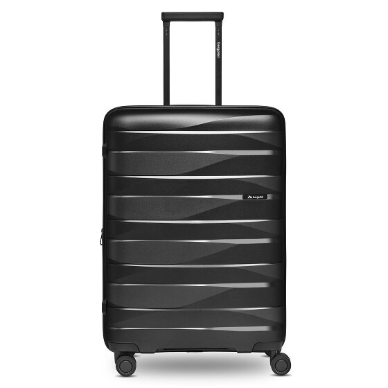 Bergpfeil Podróżny wózek 4-kołowy M 66 cm z plisą rozporową