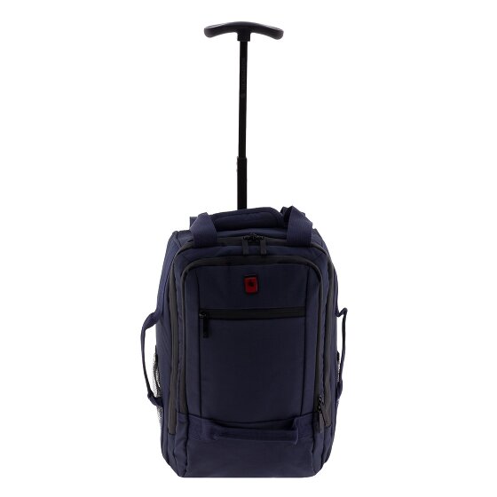 Gladiator 3900 2 kółka Walizka z plecakiem 40 cm Komora na laptopa