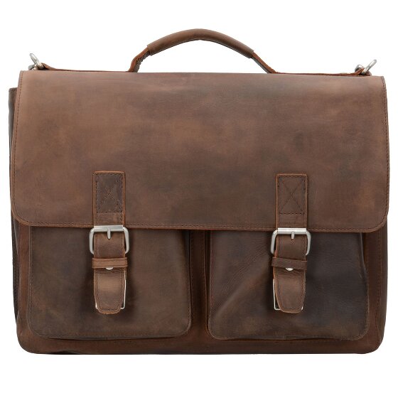 Leonhard Heyden Teczka Salisbury Leather 40 cm