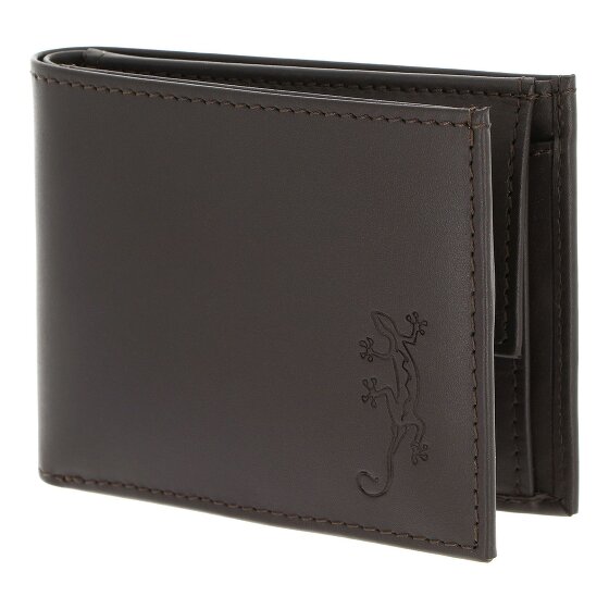oxmox Leather Portfel Ochrona RFID Skóra 11 cm