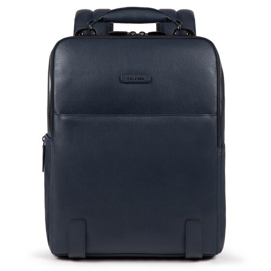 Piquadro Modus Plecak Specjalny Skórzany 40 cm Komora na laptopa