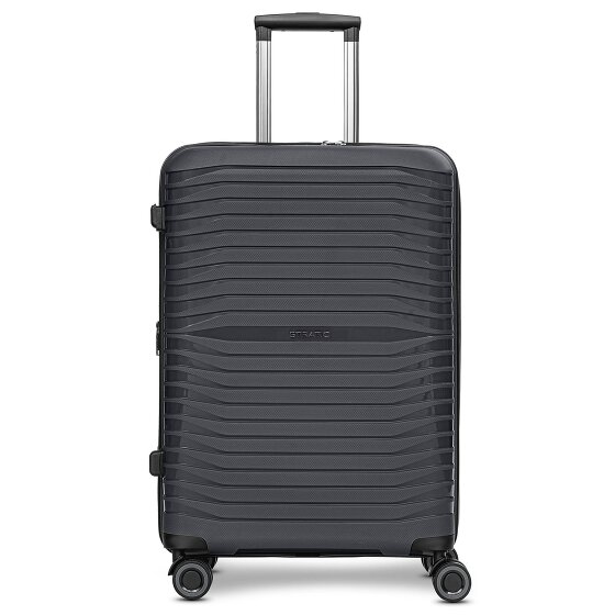 Stratic Wózek na 4 rolki Shine 65 cm z rozszerzaną plisą