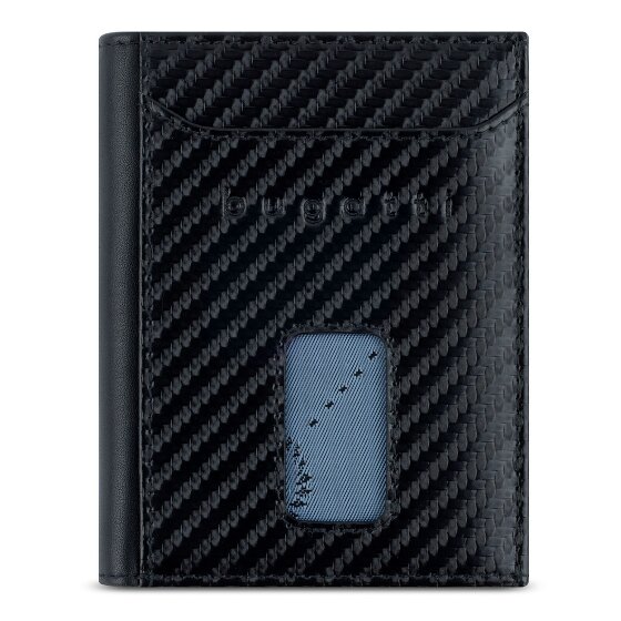 bugatti Secure Slim Portfel Ochrona RFID Skórzany 8 cm