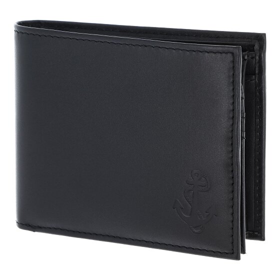 oxmox Leather Portfel Ochrona RFID Skóra 12 cm