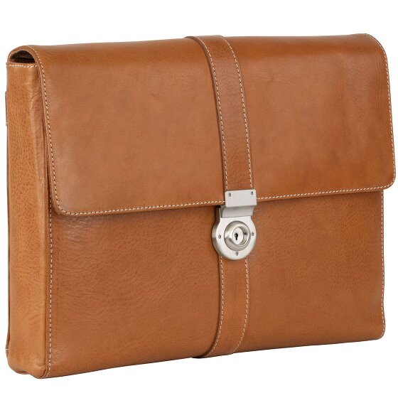 Leonhard Heyden Bergamo Teczka skórzana 37 cm Komora na laptopa
