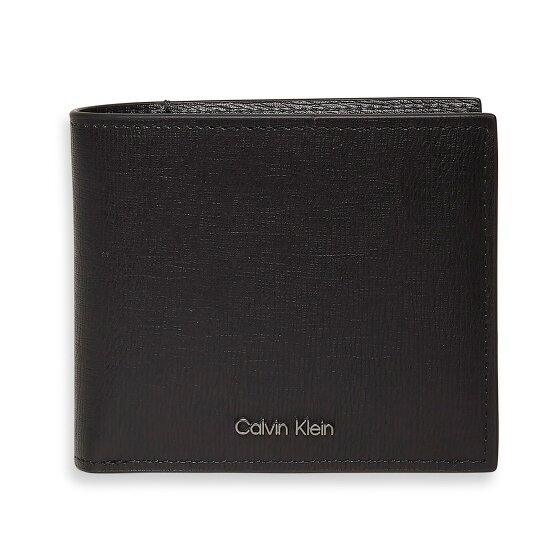 Calvin Klein Saffiano Portfel Ochrona RFID Skórzany 12 cm