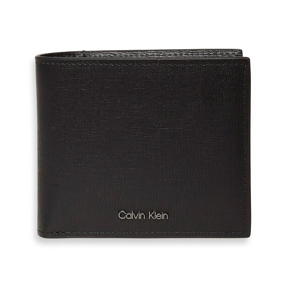 Calvin Klein Saffiano Portfel Ochrona RFID Skórzany 12 cm