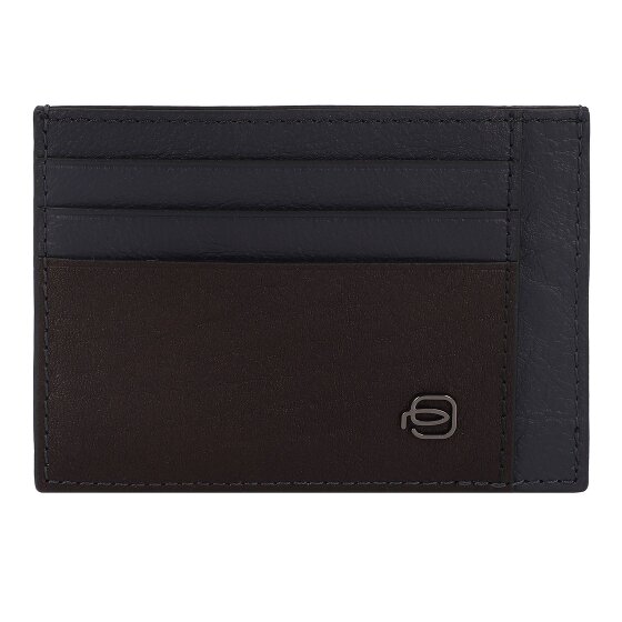 Piquadro Black Square Etui na karty kredytowe Skórzany 11 cm