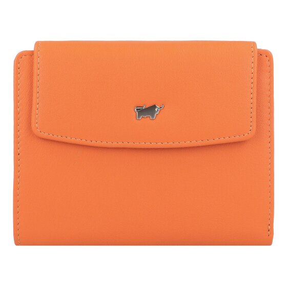 Braun Büffel Joy Portfel Ochrona RFID Skórzany 12 cm