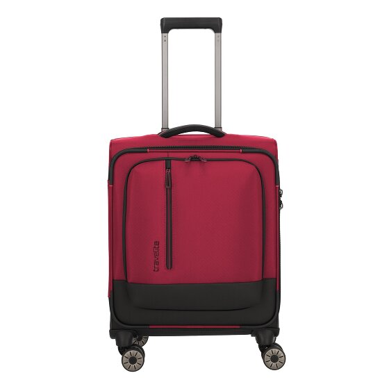 Travelite Crosslite 5.0 4 kółka Walizka kabinowy S 55 cm Komora na laptopa