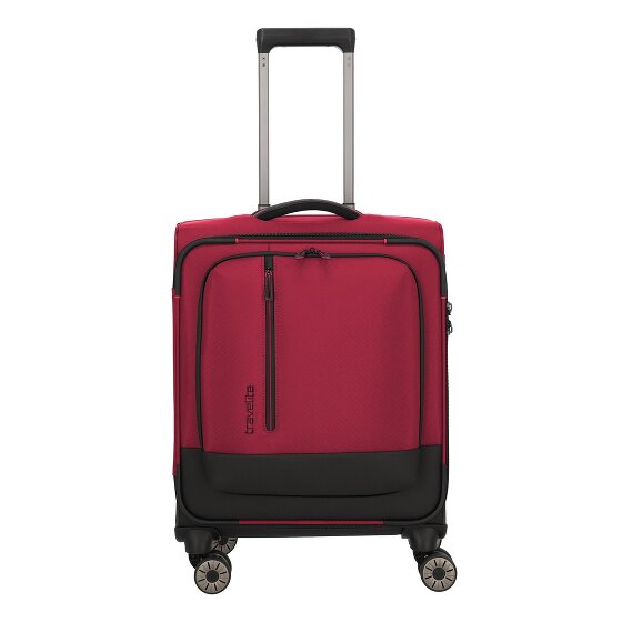 Travelite Crosslite 5.0 4 kółka Walizka kabinowa S 55 cm Komora na laptopa