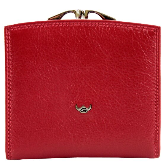 Golden Head Polo Wallet RFID Leather 10 cm