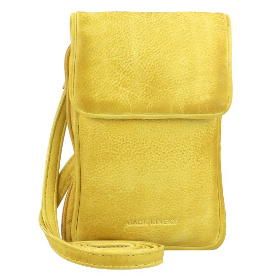 Jack Kinsky Etui na telefon Nassau RFID Skóra 9,5 cm