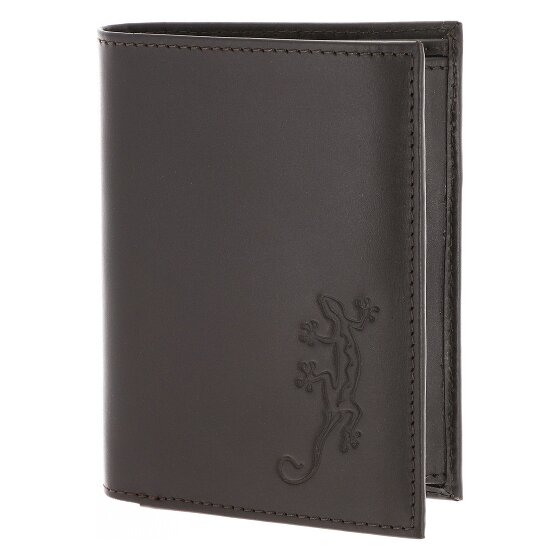 oxmox Leather Portfel Ochrona RFID Skóra 10 cm