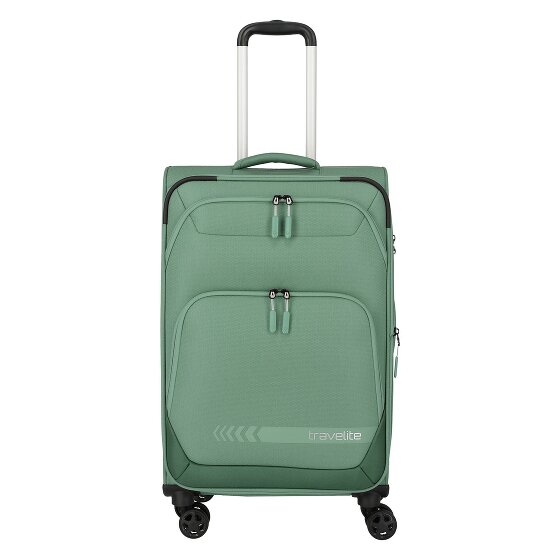 Travelite Kick Off 4 kółka Walizka M 67 cm z funkcją poszerzenia