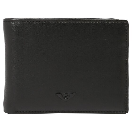 Voi Soft Victor Portfel Ochrona RFID Skórzany 12 cm