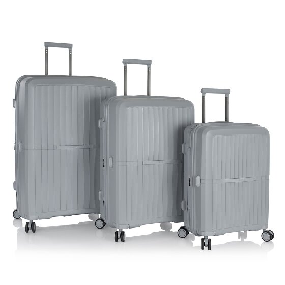Heys AirLite 4 kółka Zestaw walizek 3-części z plisą rozprężną