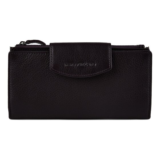 Harbour 2nd Ulla Portfel Ochrona RFID Skórzany 19.5 cm