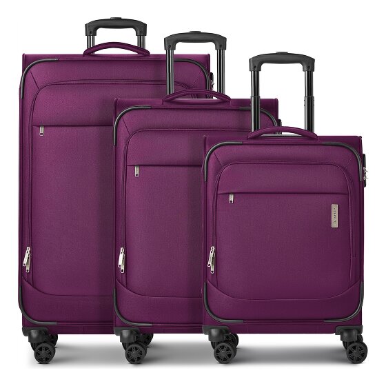 Travelite Priego 4 kółka Zestaw walizek 3-części