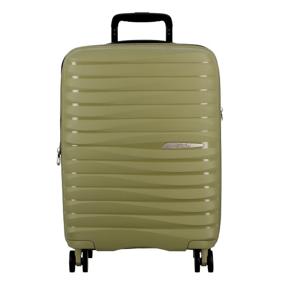 Jump Xwave 4 kółka Walizka kabinowy 55 cm z plisą rozprężną