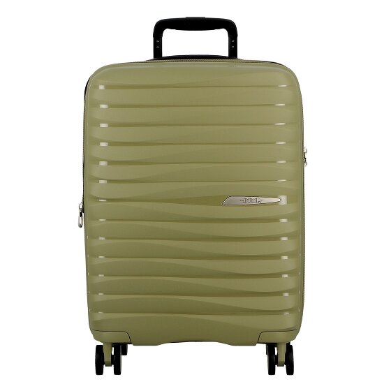 Jump Xwave 4 kółka Walizka kabinowy 55 cm z plisą rozprężną