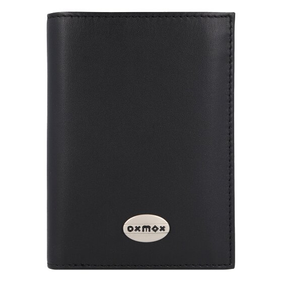 oxmox Leather Portfel Ochrona RFID Skórzany 9.5 cm