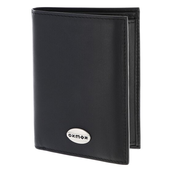 oxmox Leather Portfel Ochrona RFID Skóra 12.5 cm