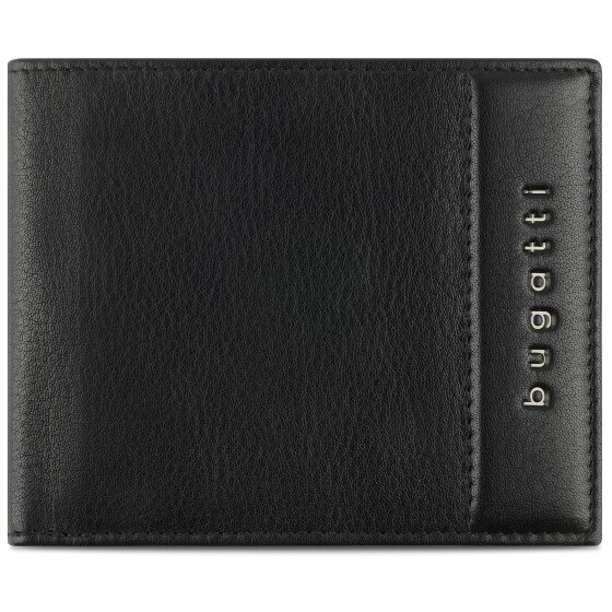 bugatti Nome Portfel Ochrona RFID Skórzany 11 cm