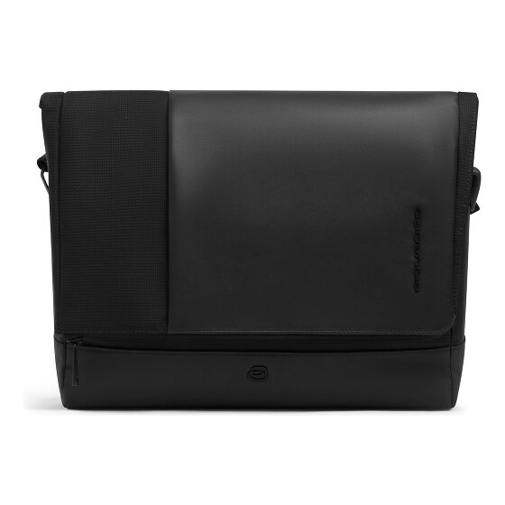 Piquadro Sync Torba typu Messenger Ochrona RFID Skóra 27 cm Komora na laptopa