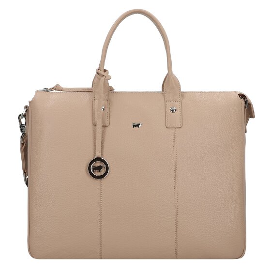 Braun Büffel Hanna Shopper Bag Skórzany 39 cm Komora na laptopa