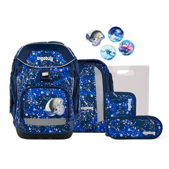 Ergobag Zestaw tornistrów 6 szt. z zestawem rzepów