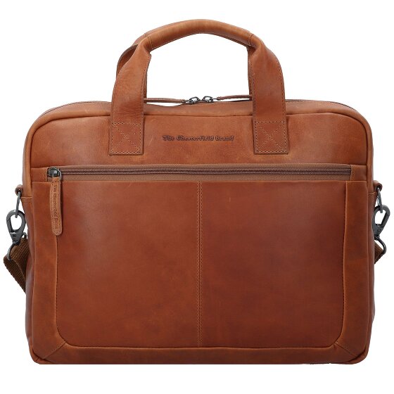 The Chesterfield Brand Wax Pull Up Teczka Skórzany 40 cm Komora na laptopa