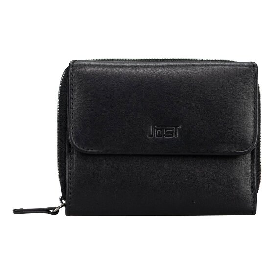 Jost Odense Portfel Ochrona RFID Skórzany 12 cm