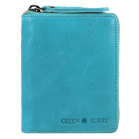 Greenburry Vintage Washed Leather Wallet 10 cm