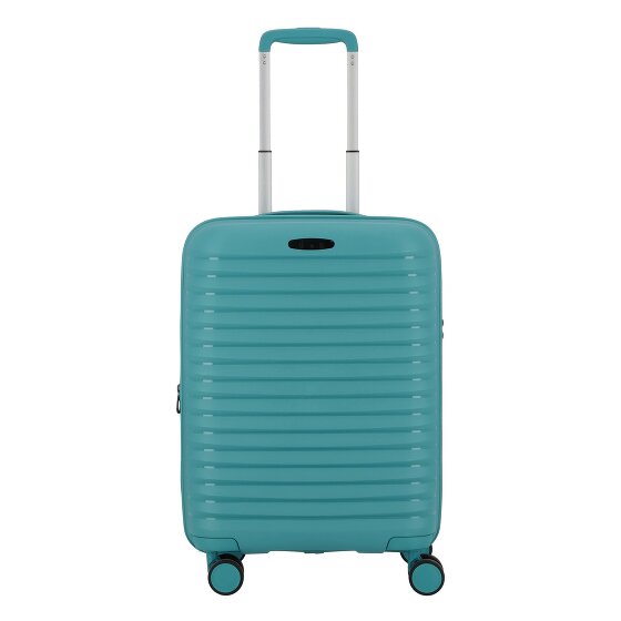 d&n Travel Line 4500 4 kółka Walizka kabinowy S 55 cm z plisą rozprężną