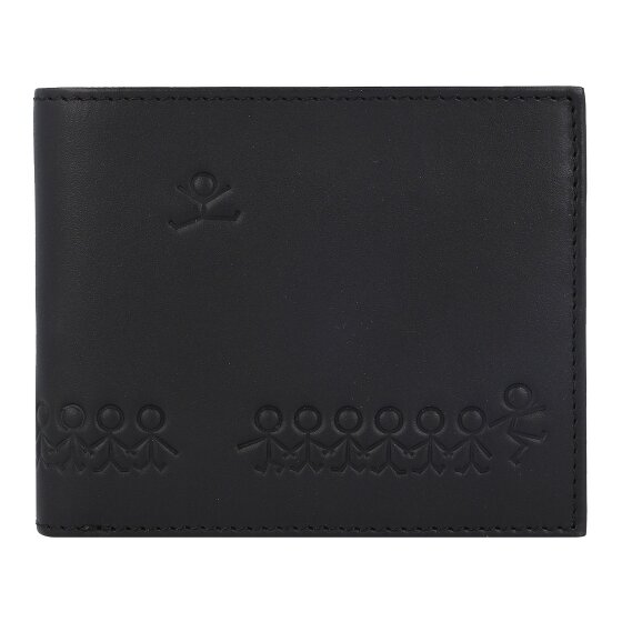 oxmox Leather Portfel Ochrona RFID Skórzany 12 cm