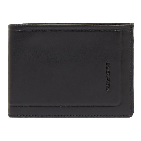 Piquadro Atlas Portfel Ochrona RFID Skórzany 12.5 cm