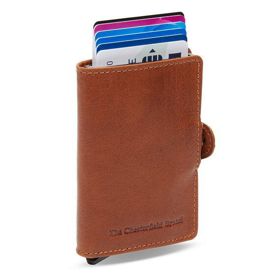 The Chesterfield Brand Albury Etui na karty kredytowe Ochrona RFID Skórzany 7 cm