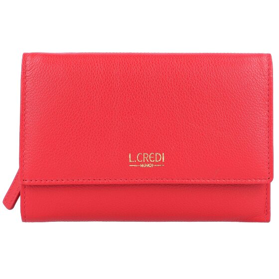 L.Credi Evelyn Portfel Ochrona RFID Skóra 14.5 cm