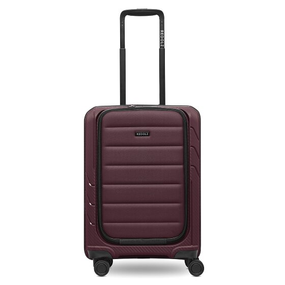 Redolz Essentials 17 4-kołowy wózek kabinowy 55 cm z miękką kieszenią na laptopa