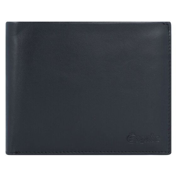 Esquire Nowy jedwabny portfel skórzany 12 cm