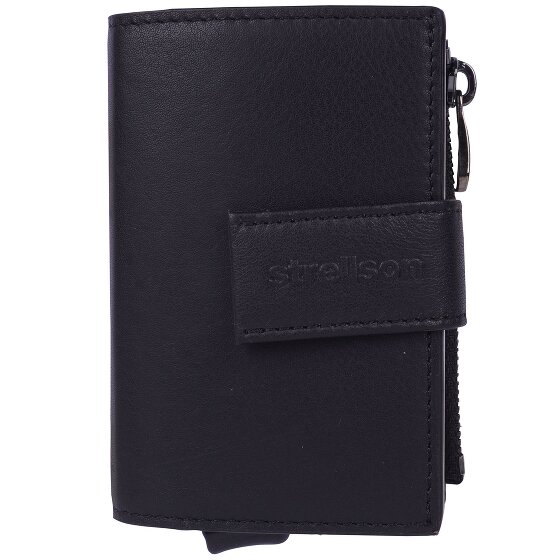 Strellson Carter C-Four Etui na karty kredytowe Ochrona RFID Skórzany 6.5 cm