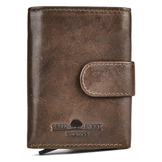 Greenburry Newport Portfel Ochrona RFID Skóra 9.5 cm