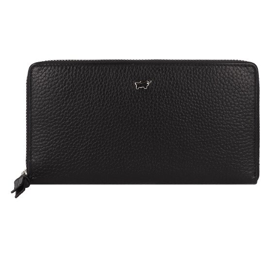 Braun Büffel Hanna Portfel Ochrona RFID Skórzany 18.5 cm